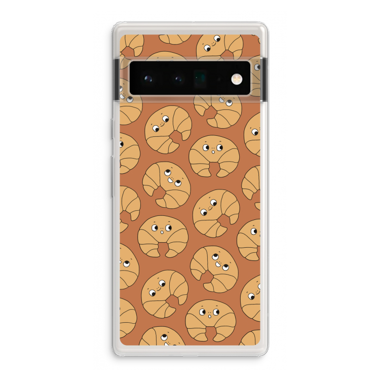 Croissant: Google Pixel 6 Pro Transparant Hoesje