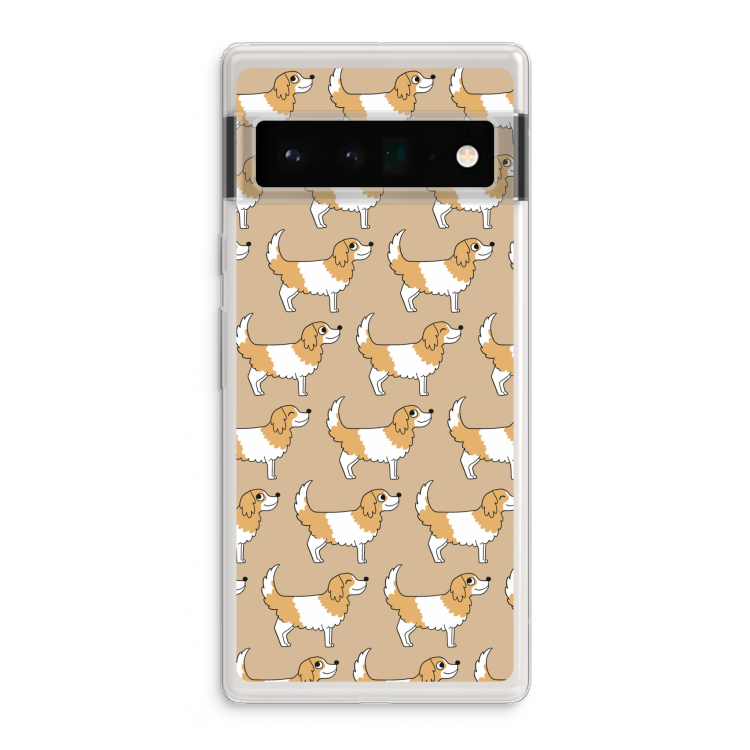 Doggy: Google Pixel 6 Pro Transparant Hoesje