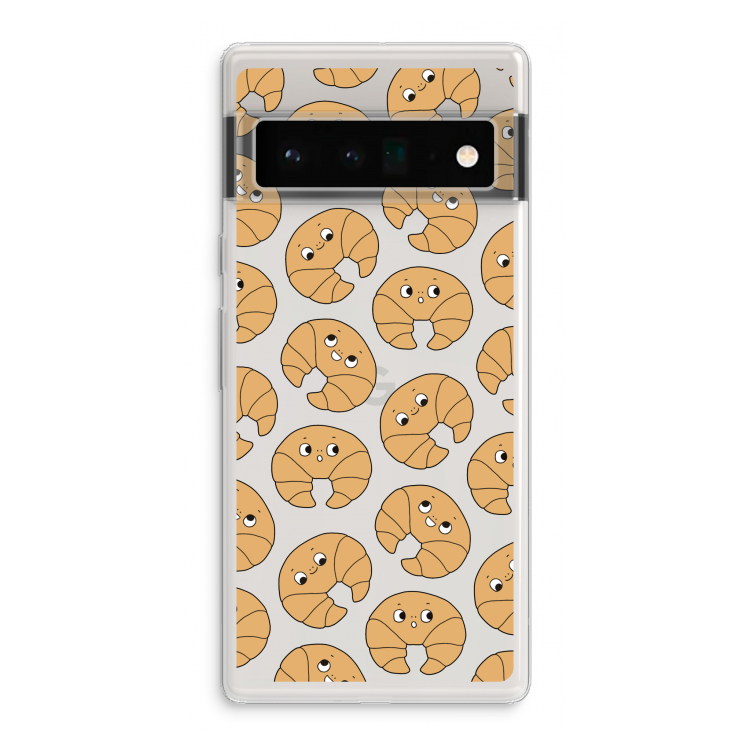 Croissant: Google Pixel 6 Pro Transparant Hoesje