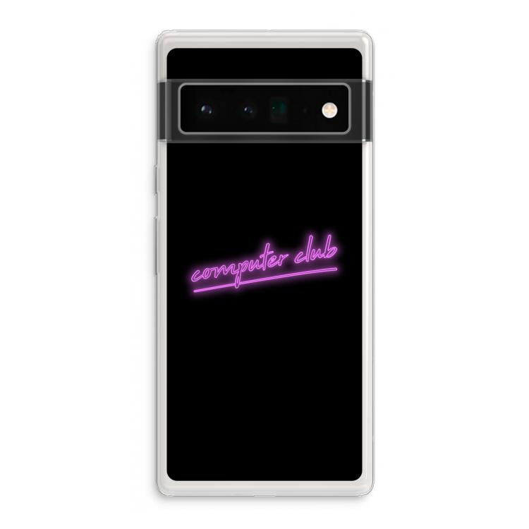 Vice Black: Google Pixel 6 Pro Transparant Hoesje