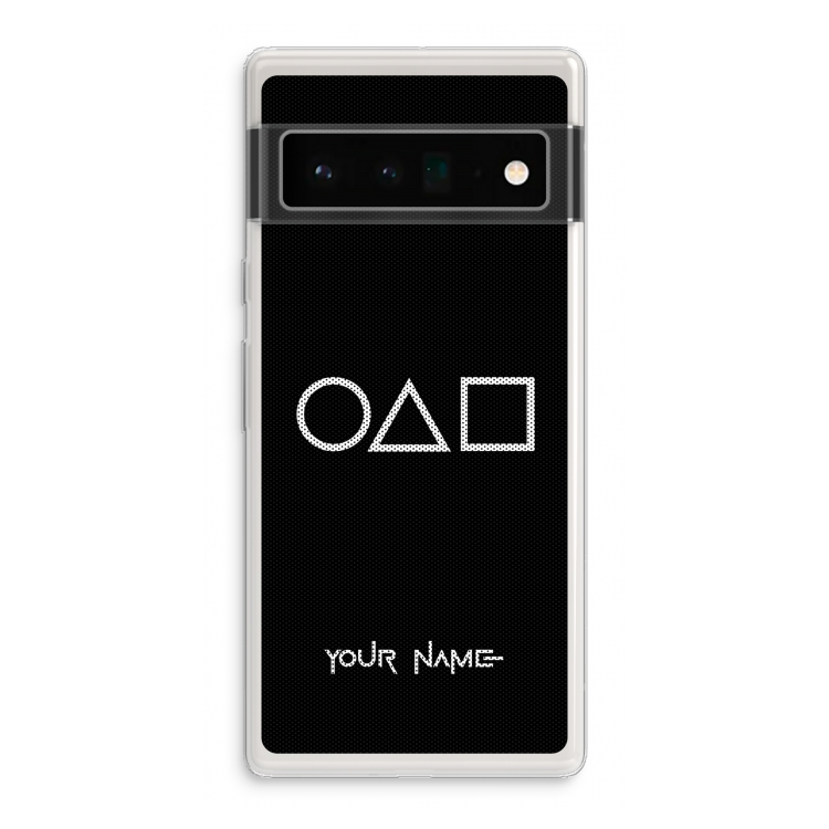 Squid Game: Google Pixel 6 Pro Transparant Hoesje