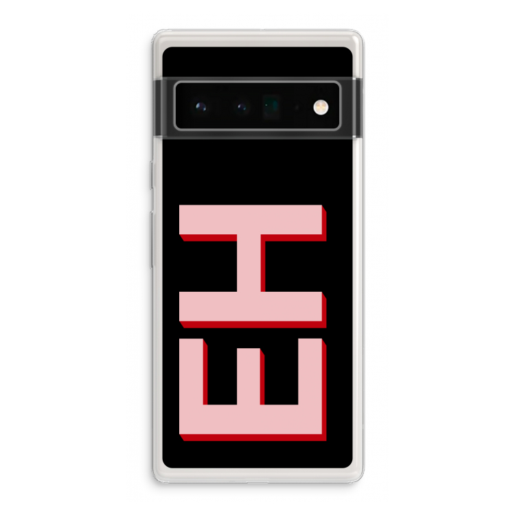 Monogram: Google Pixel 6 Pro Transparant Hoesje