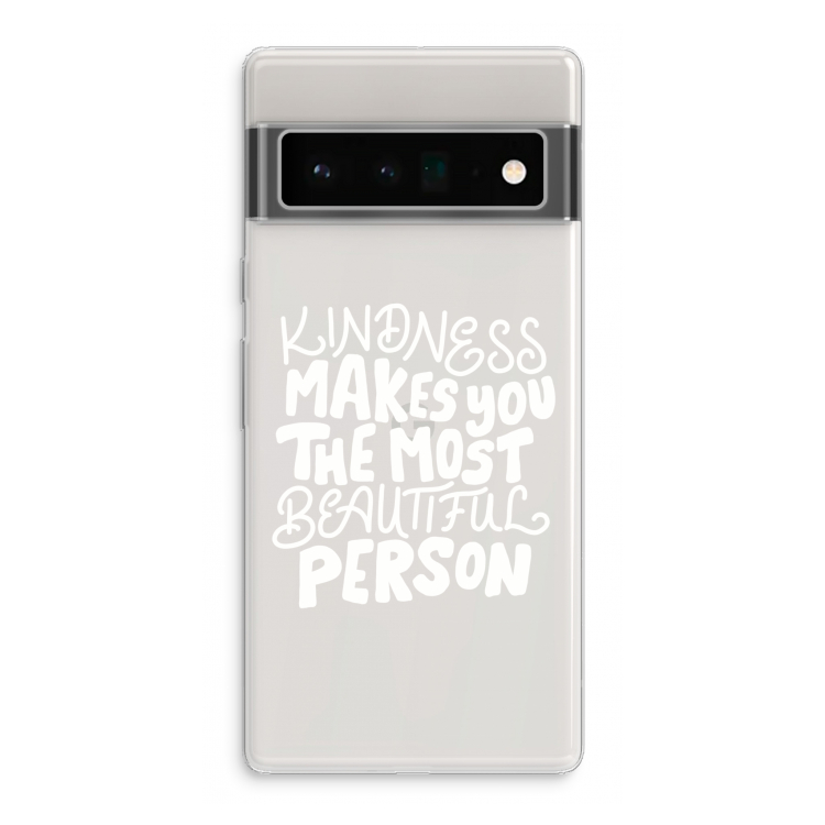 The prettiest: Google Pixel 6 Pro Transparant Hoesje