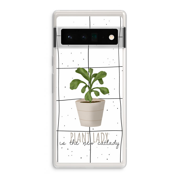 Kamerplant op vensterruit: Google Pixel 6 Pro Transparant Hoesje