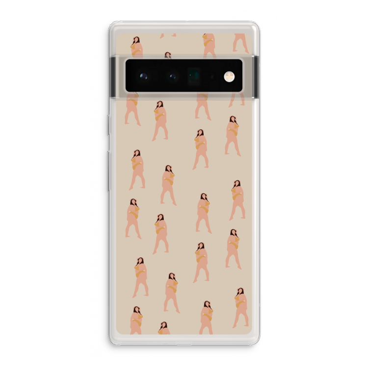 You're so golden: Google Pixel 6 Pro Transparant Hoesje