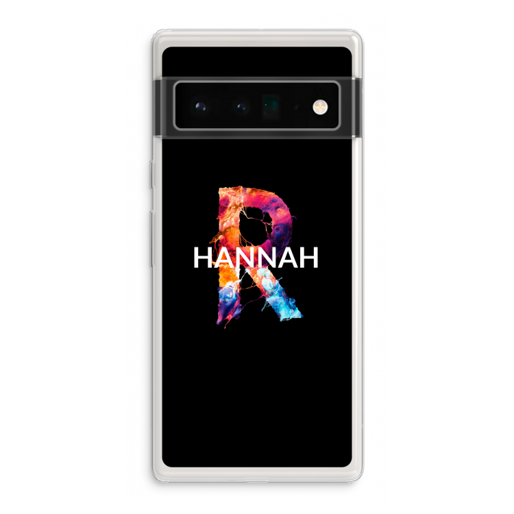 Abstract Spectrum: Google Pixel 6 Pro Transparant Hoesje