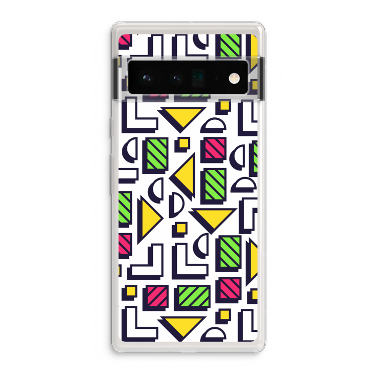 8-bit N°4: Google Pixel 6 Pro Transparant Hoesje