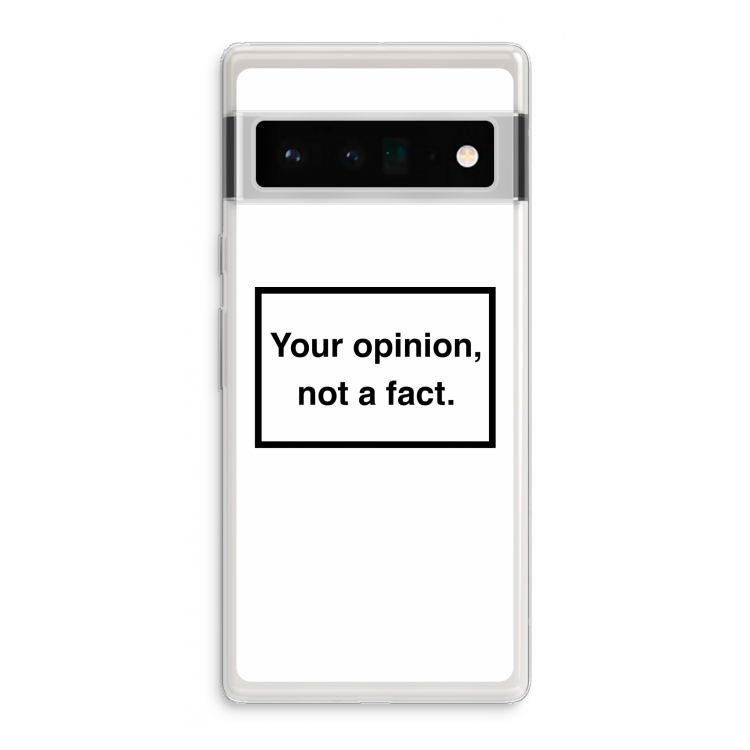 Your opinion: Google Pixel 6 Pro Transparant Hoesje