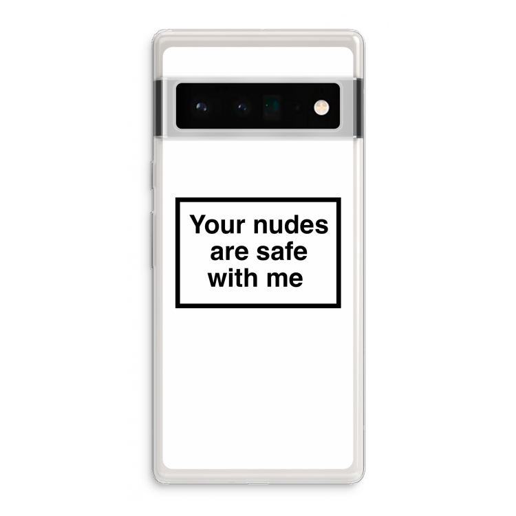 Safe with me: Google Pixel 6 Pro Transparant Hoesje