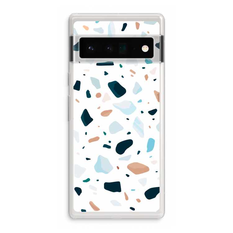 Terrazzo N°13: Google Pixel 6 Pro Transparant Hoesje