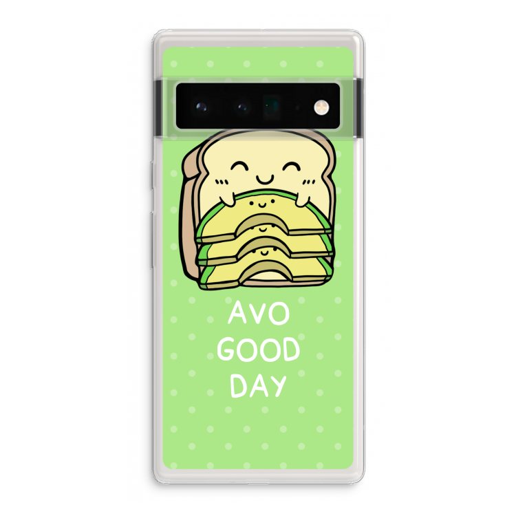 Avo Good Day: Google Pixel 6 Pro Transparant Hoesje