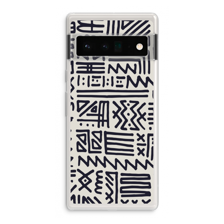 Marrakech print: Google Pixel 6 Pro Transparant Hoesje