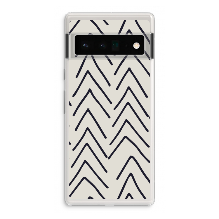 Marrakech Arrows: Google Pixel 6 Pro Transparant Hoesje