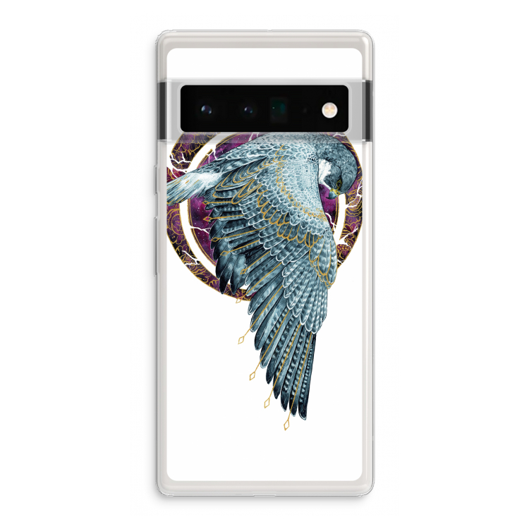 Golden Falcon: Google Pixel 6 Pro Transparant Hoesje