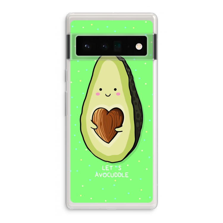 Avocuddle: Google Pixel 6 Pro Transparant Hoesje