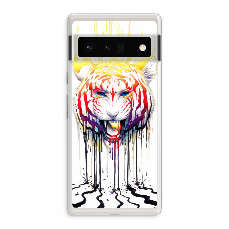 Fading: Google Pixel 6 Pro Transparant Hoesje