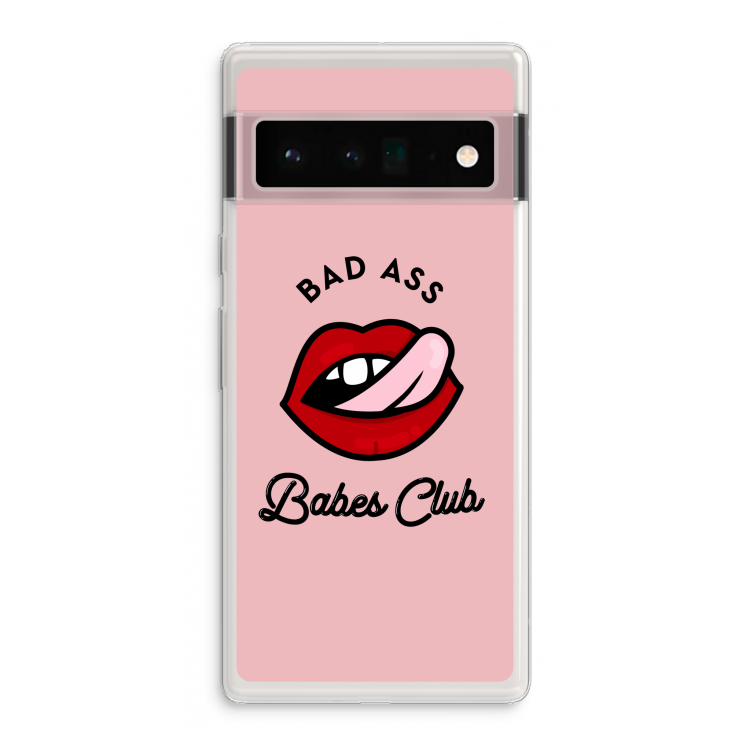 Badass Babes Club: Google Pixel 6 Pro Transparant Hoesje