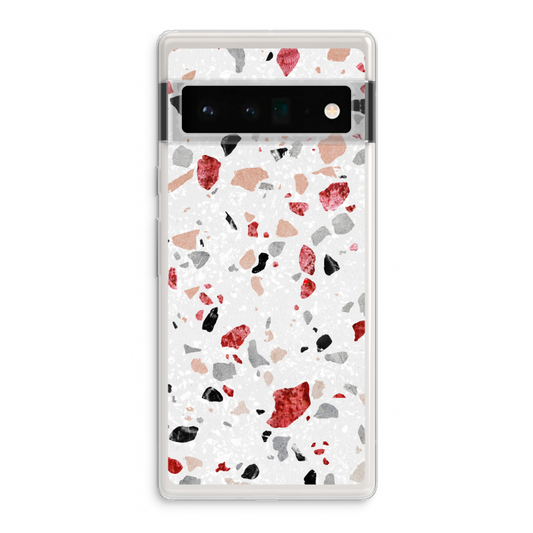 Terrazzo N°12: Google Pixel 6 Pro Transparant Hoesje