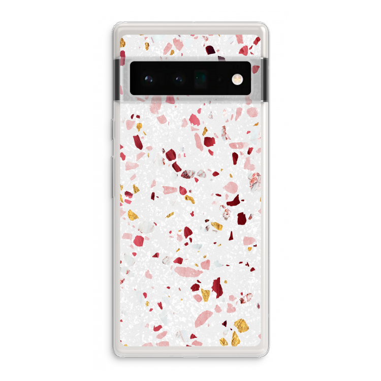Terrazzo N°9: Google Pixel 6 Pro Transparant Hoesje