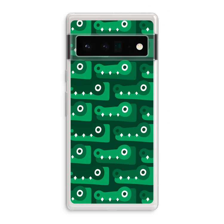 Crocs: Google Pixel 6 Pro Transparant Hoesje