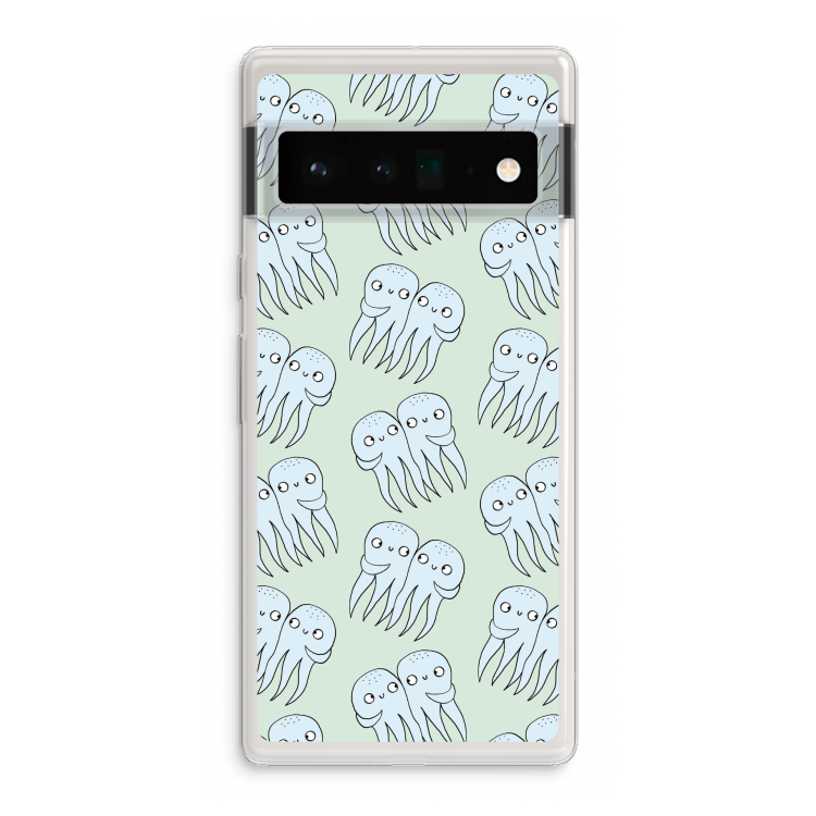 Octopussen: Google Pixel 6 Pro Transparant Hoesje