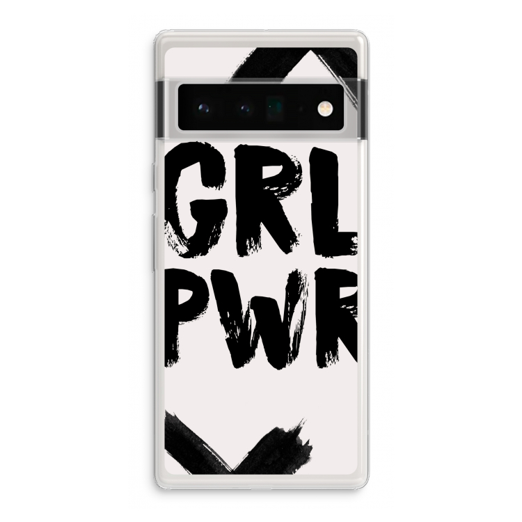 Girl Power #2: Google Pixel 6 Pro Transparant Hoesje