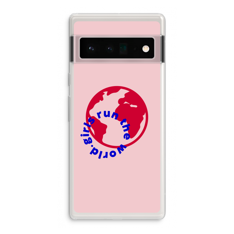 Run The World: Google Pixel 6 Pro Transparant Hoesje