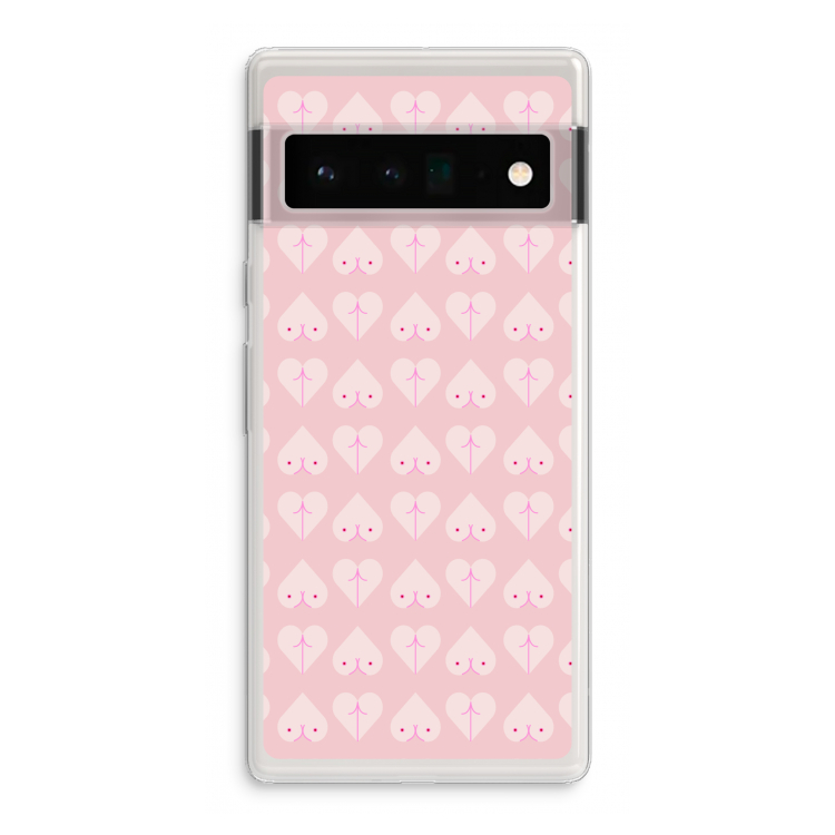 Ass 'n Titties: Google Pixel 6 Pro Transparant Hoesje