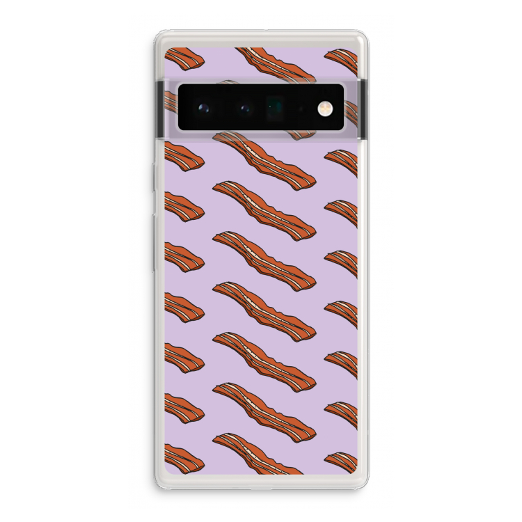 Bacon to my eggs #2: Google Pixel 6 Pro Transparant Hoesje