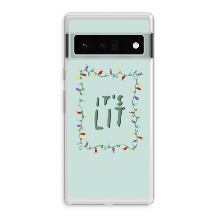 It's Lit: Google Pixel 6 Pro Transparant Hoesje