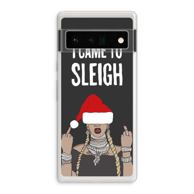 Came To Sleigh: Google Pixel 6 Pro Transparant Hoesje
