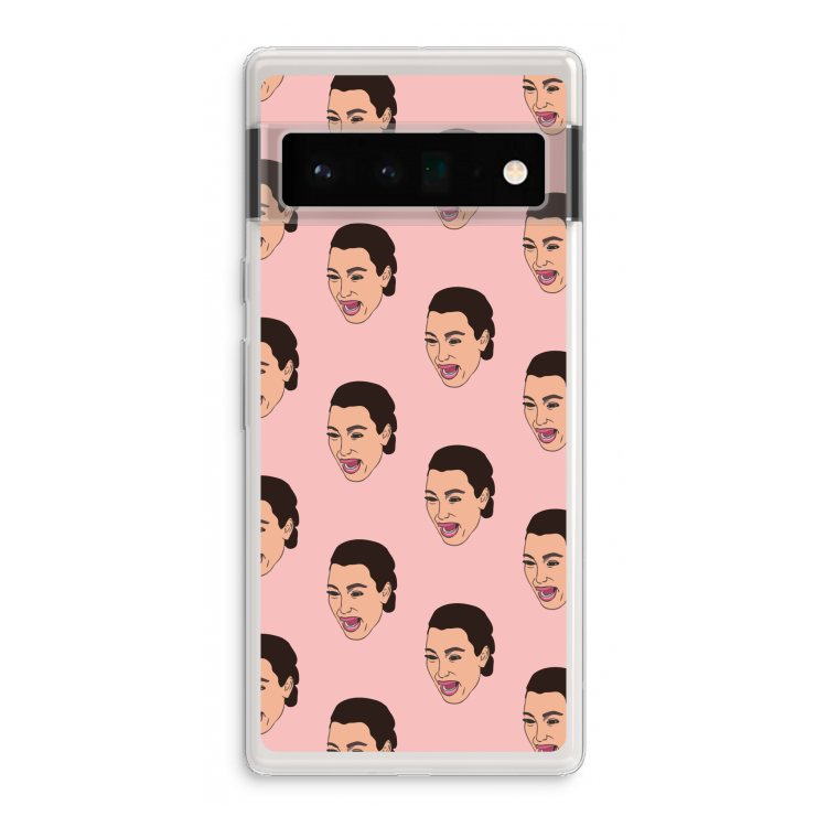 Ugly Cry Call: Google Pixel 6 Pro Transparant Hoesje