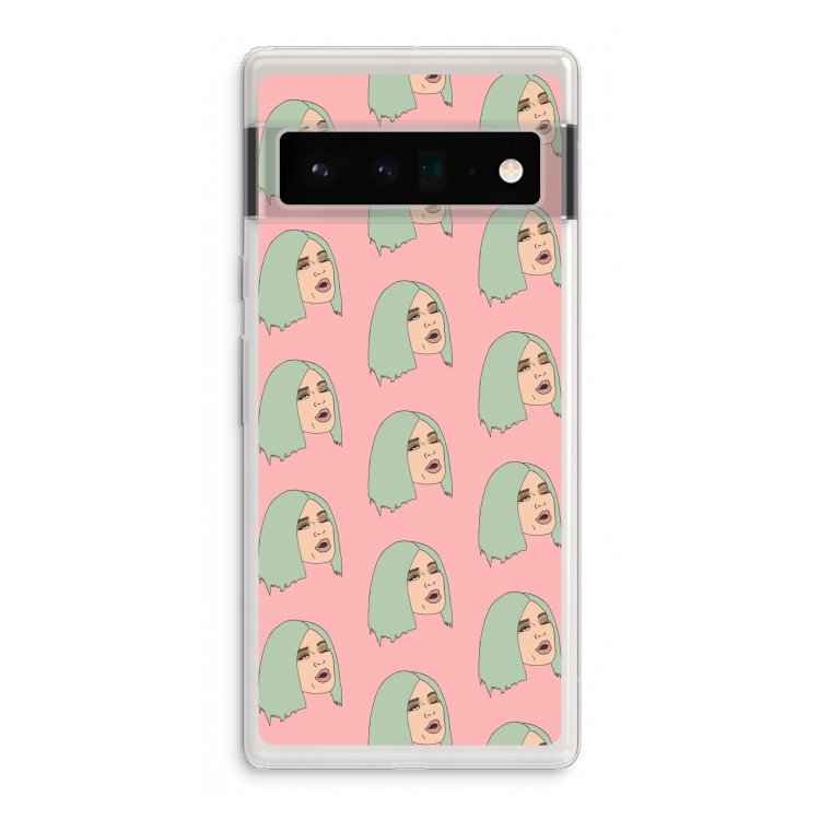 King Kylie: Google Pixel 6 Pro Transparant Hoesje