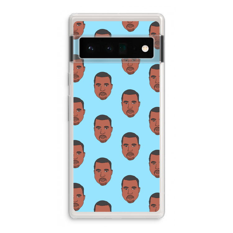 Kanye Call Me?: Google Pixel 6 Pro Transparant Hoesje