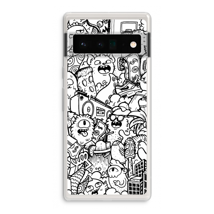 Vexx City #2: Google Pixel 6 Pro Transparant Hoesje
