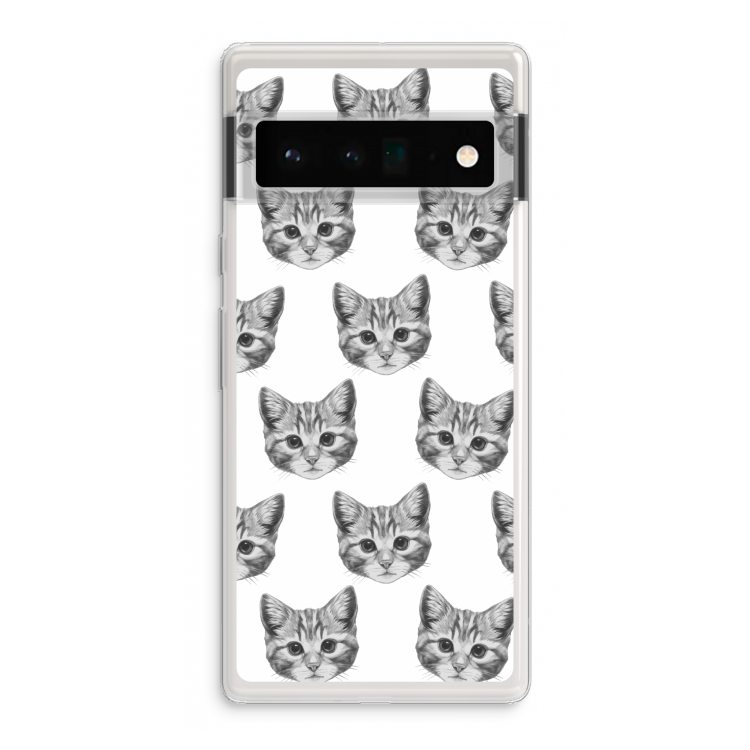 Kitten: Google Pixel 6 Pro Transparant Hoesje
