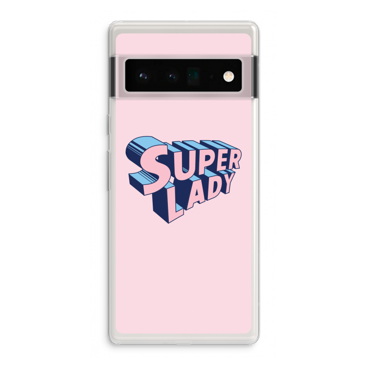 Superlady: Google Pixel 6 Pro Transparant Hoesje
