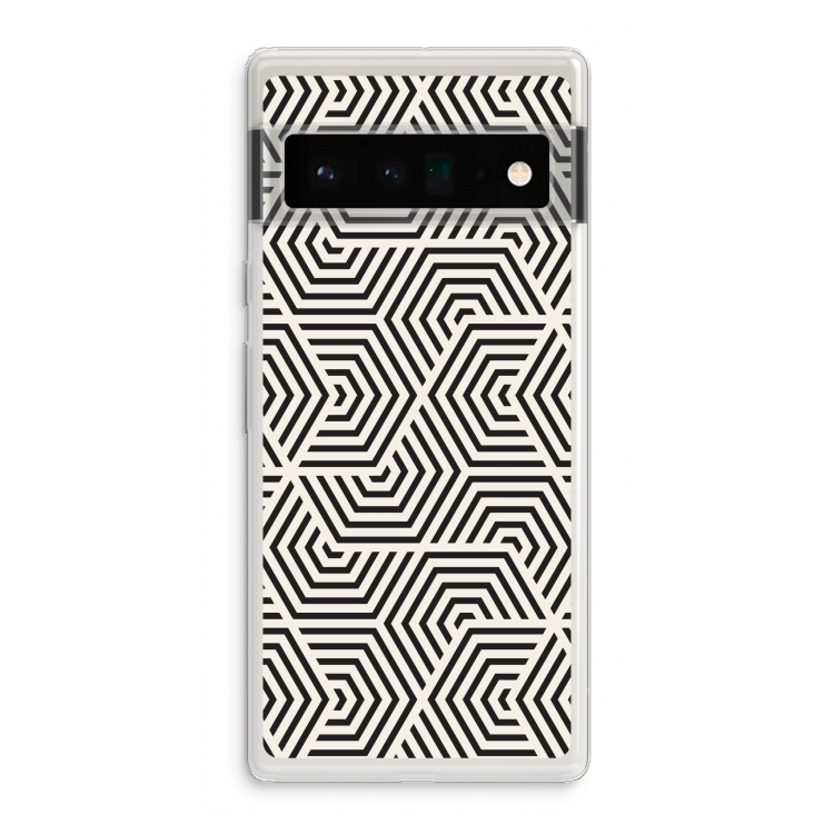 Magic pattern: Google Pixel 6 Pro Transparant Hoesje