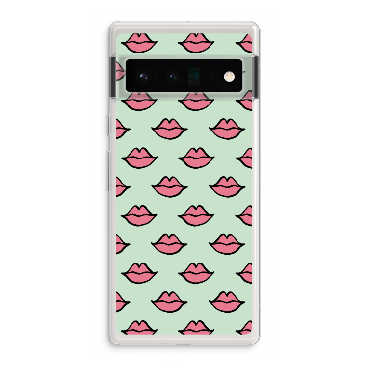Lipjes: Google Pixel 6 Pro Transparant Hoesje