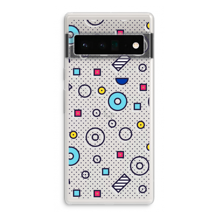 8-bit N°9: Google Pixel 6 Pro Transparant Hoesje