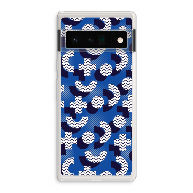 8-bit N°5: Google Pixel 6 Pro Transparant Hoesje