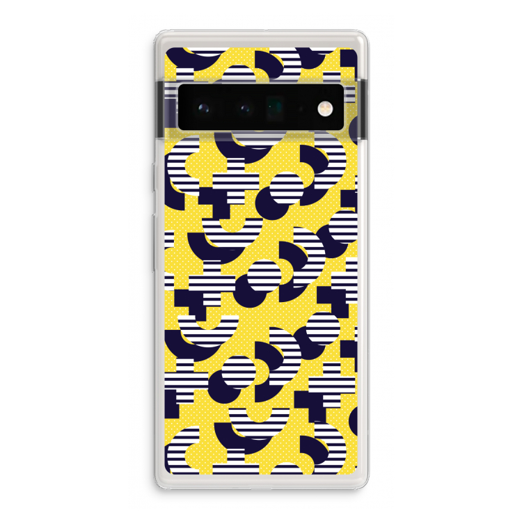 8-bit N°3: Google Pixel 6 Pro Transparant Hoesje