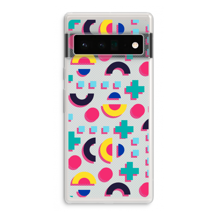 8-bit N°2: Google Pixel 6 Pro Transparant Hoesje