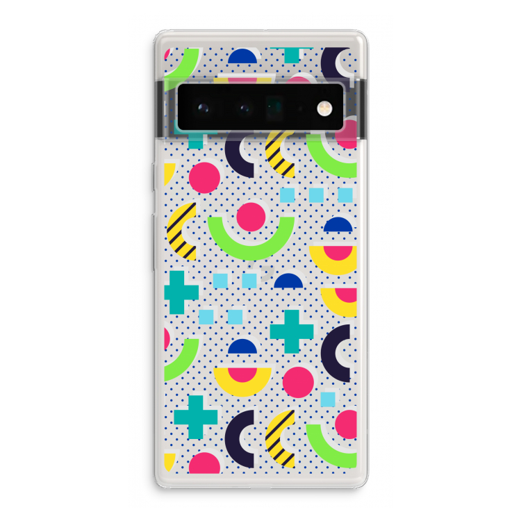 8-bit N°1: Google Pixel 6 Pro Transparant Hoesje