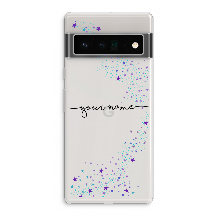 Sterren: Google Pixel 6 Pro Transparant Hoesje