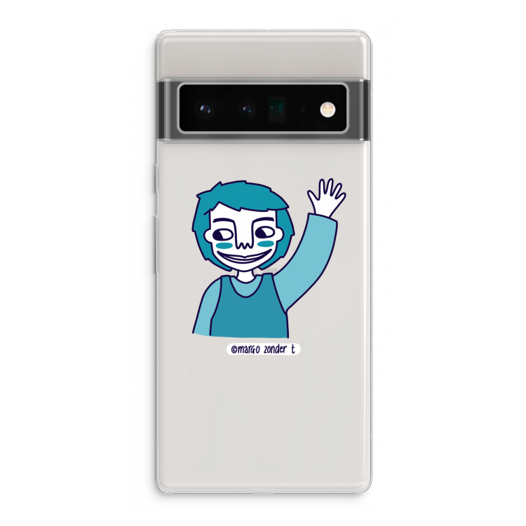Zwaai: Google Pixel 6 Pro Transparant Hoesje