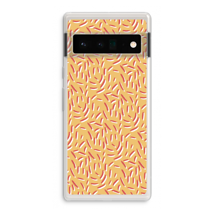 Camouflage: Google Pixel 6 Pro Transparant Hoesje