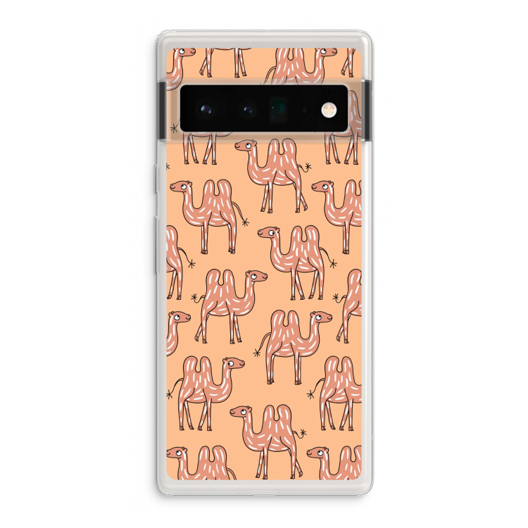 Kameel: Google Pixel 6 Pro Transparant Hoesje