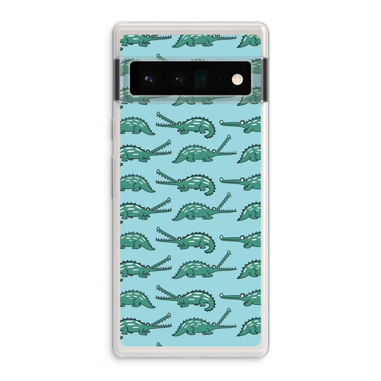 Kroko: Google Pixel 6 Pro Transparant Hoesje
