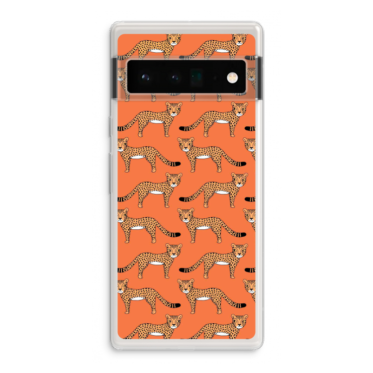 Cheetah: Google Pixel 6 Pro Transparant Hoesje